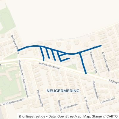 Sudetenstraße Germering Neugermering 