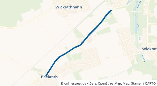 Heinrich-Korsten-Straße Mönchengladbach Beckrath Wickrath-Beckrath