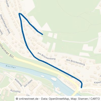 Zollstockweg Künzelsau 
