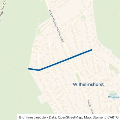 Forstweg Michendorf Wilhelmshorst 