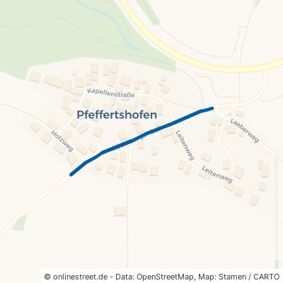Rödelberger Straße Pilsach Pfeffertshofen 