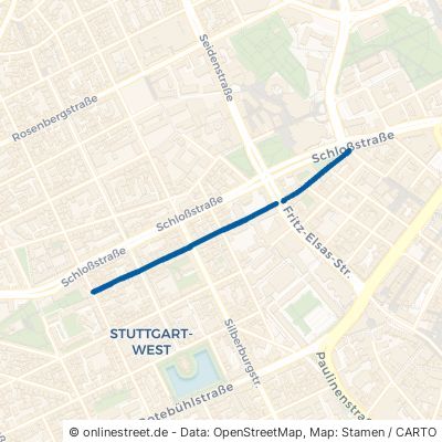Leuschnerstraße Stuttgart Mitte 