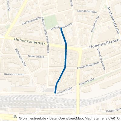 Bertholdstraße Pforzheim Nordstadt 