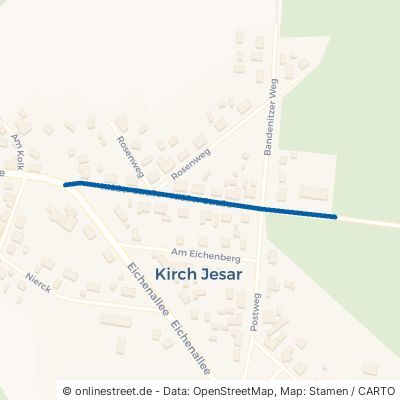 Klüßer Straße Kirch Jesar 