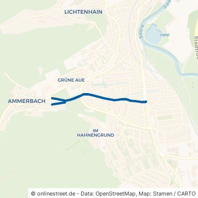 Ammerbacher Straße Jena Winzerla 