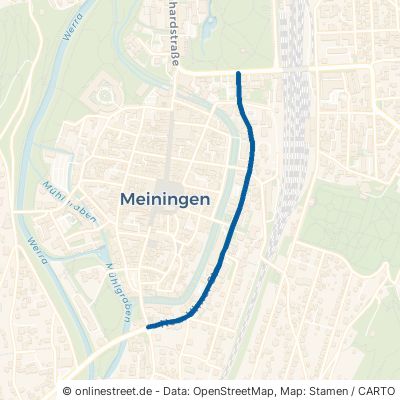 Neu-Ulmer Straße Meiningen 