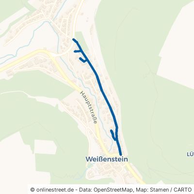 Degenfelder Straße Lauterstein Weißenstein 