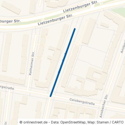 Ettaler Straße Berlin Wilmersdorf 