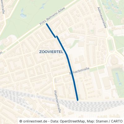 Gneisenaustraße 30175 Hannover Zoo Mitte