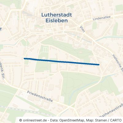 Clara-Zetkin-Straße Lutherstadt Eisleben Lutherstadt Eisleben 