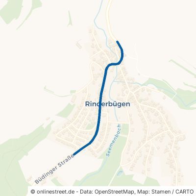 Büdinger Straße Büdingen Rinderbügen 