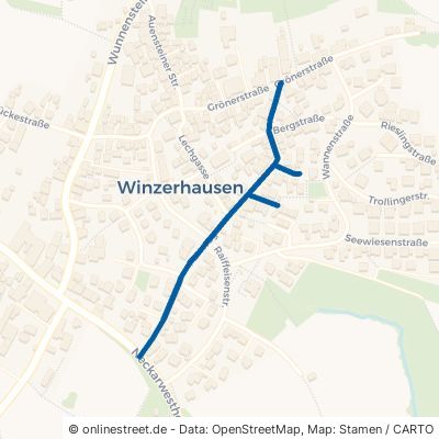 Furtweg Großbottwar Winzerhausen 