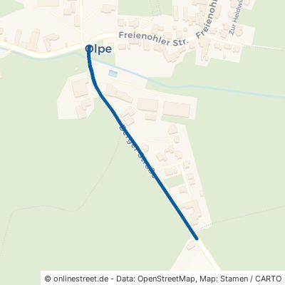 Berger Straße Meschede Olpe 