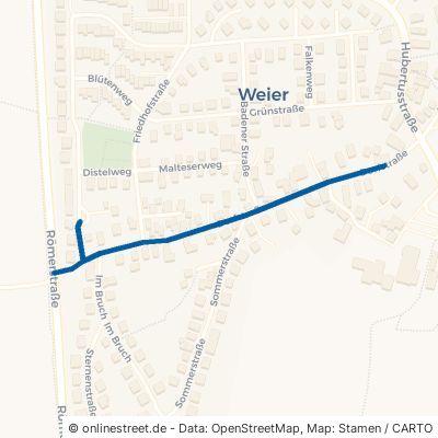 Dorfstraße Offenburg Weier 