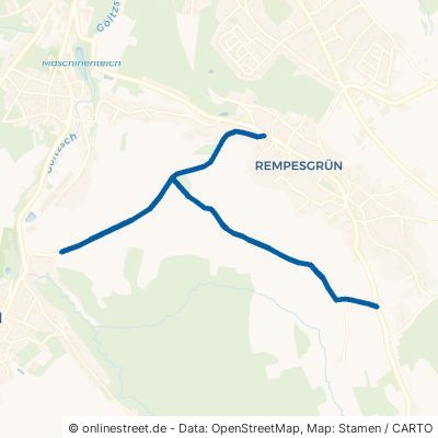 Neuberg Auerbach (Vogtland) Rempesgrün 