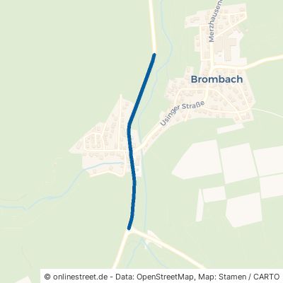 Weilroder Straße Schmitten Brombach 