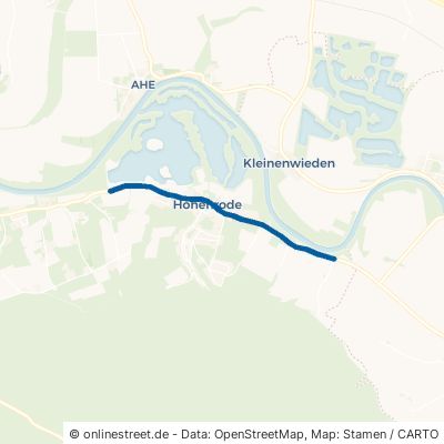 Landstraße Rinteln Hohenrode 