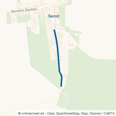 Straße Nach Pülzig Coswig Senst 