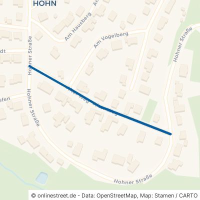 Alter Weg Neunkirchen-Seelscheid Hohn 