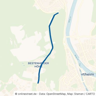 Bestenheider Höhenweg Wertheim Bestenheid 