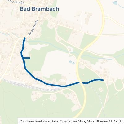 Forststraße Bad Brambach 
