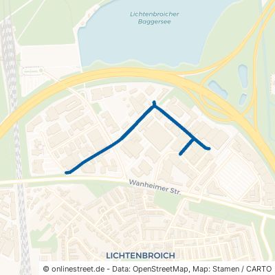 Mündelheimer Weg Düsseldorf Lichtenbroich 