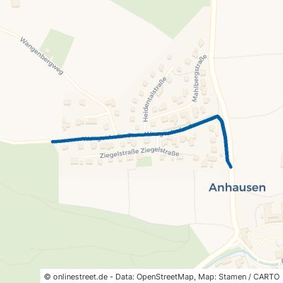 Wangenhofer Straße Herbrechtingen Anhausen 