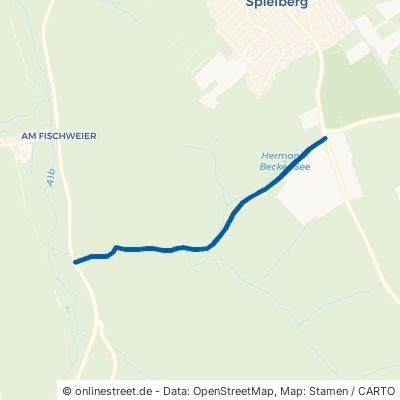 Neuer Katzenbachweg Karlsbad Spielberg 