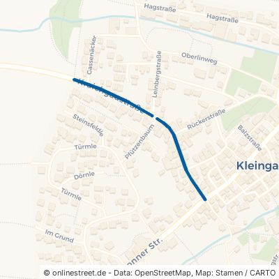 Kraichgaustraße Eppingen Kleingartach 