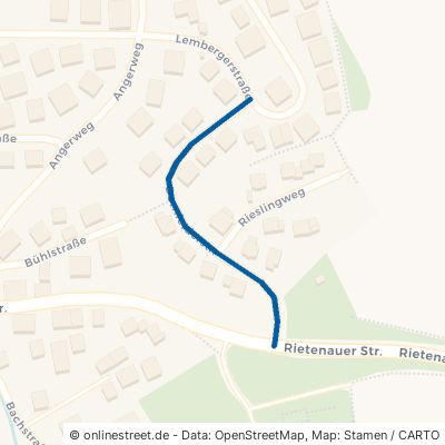 Dornfelderstraße 71546 Aspach Allmersbach am Weinberg 