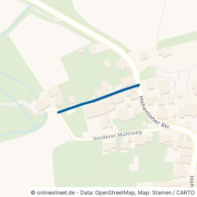 Hinterer Mühlweg 74243 Langenbrettach Langenbeutingen 