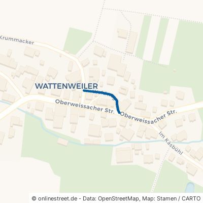 Waldweg Weissach im Tal Wattenweiler 