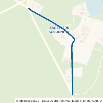 Sägewerk Koldenhof Feldberger Seenlandschaft 