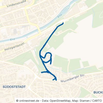 Gesellstraße Pforzheim Buckenberg 