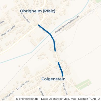 Kirchstraße Obrigheim Colgenstein-Heidesheim 