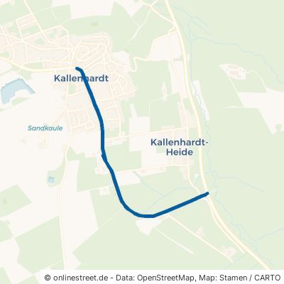 Schützenstraße Rüthen Kallenhardt 
