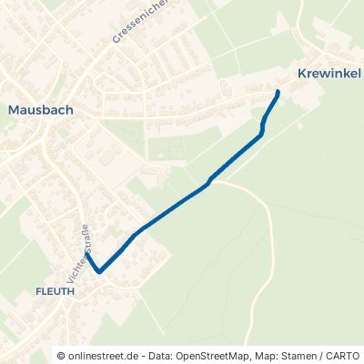 Süssendeller Straße Stolberg (Rheinland) Mausbach 