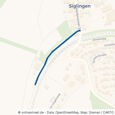 Eisenbahnstraße Neudenau Siglingen 
