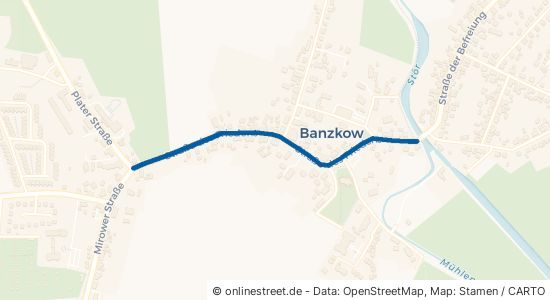 Straße des Friedens Banzkow 