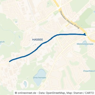 Rendsburger Landstraße Kiel Hassee 