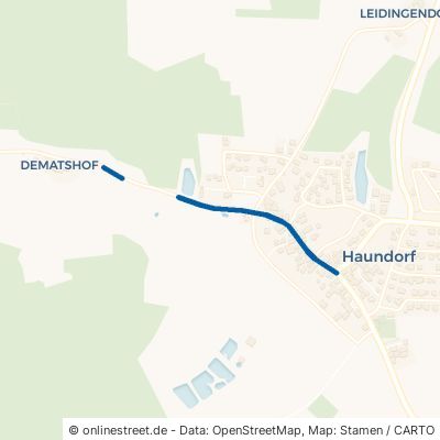 Biederbacher Weg Haundorf Leidingendorf 
