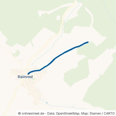 Schwarzer Straße Schwalmtal Rainrod 