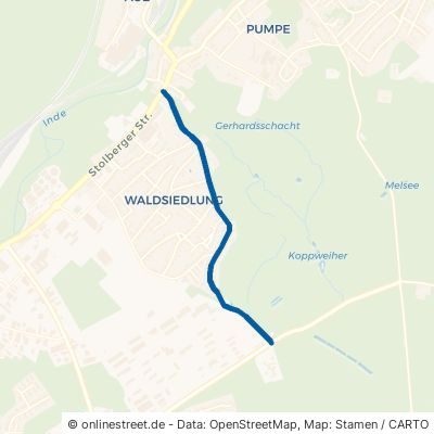 Luisenstraße 52249 Eschweiler Siedlung Waldschule 