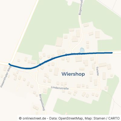 Dorfstraße Wiershop 
