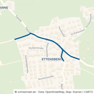 Schwandener Straße Blaichach Ettensberg 