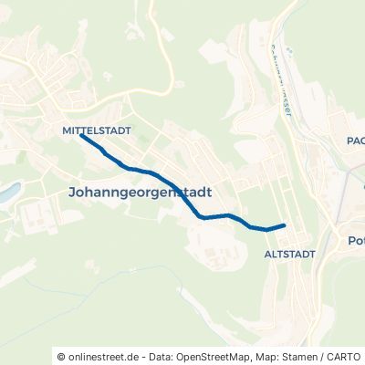 Eibenstocker Straße Johanngeorgenstadt 