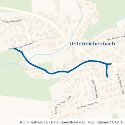 Stromerstraße Schwabach Unterreichenbach 