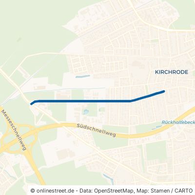 Bünteweg Hannover Kirchrode Kirchrode-Bemerode-Wülferode