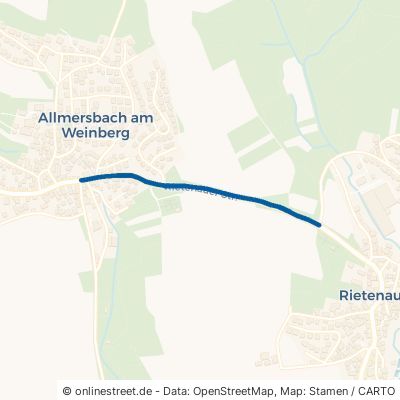Rietenauer Straße Aspach Allmersbach am Weinberg 