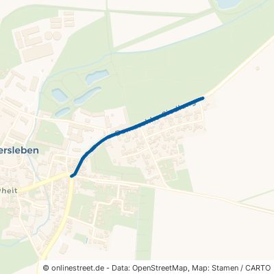 Ottlebener Straße Am Großen Bruch Hamersleben 